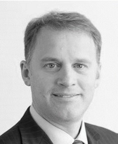 Black-and-white portrait of Dean Arnold